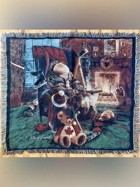 Tapestry blanket - Canadian winter